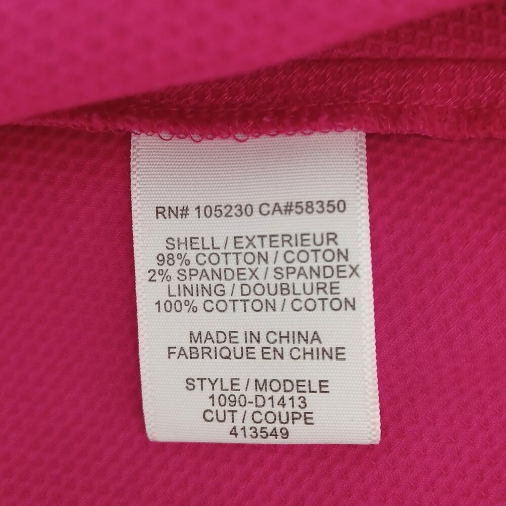 Joie Viernan Cotton Pique Dress Bougainvillea S NWT - Picture 12 of 13